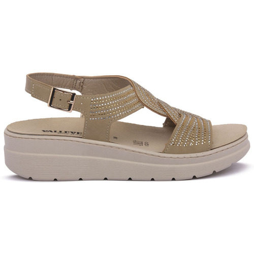 Schuhe Damen Sandalen / Sandaletten Valleverde BEIGE Beige