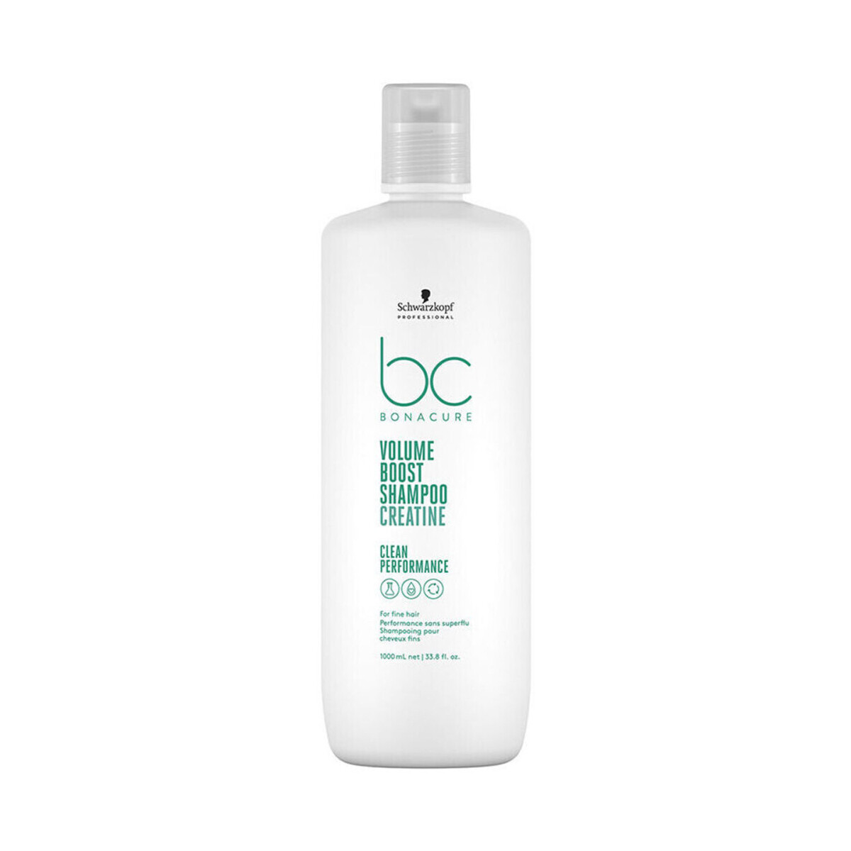 Beauty Damen Shampoo Schwarzkopf Creatine Volume Boost Shampoo BC Bonacure 1000 ml Other