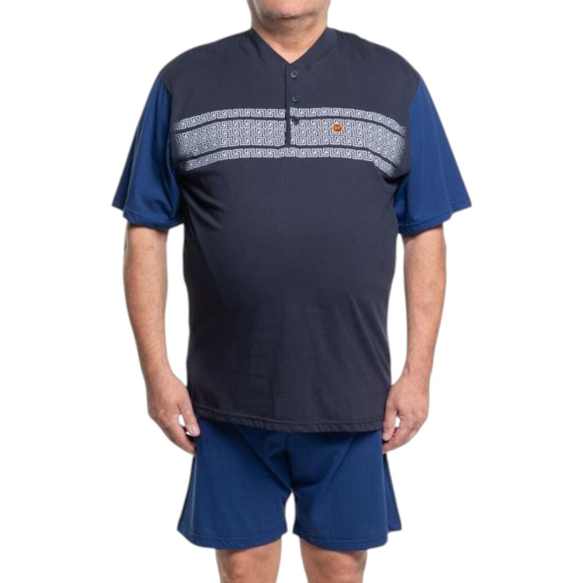 Kleidung Herren Pyjamas/ Nachthemden Max Fort ALCOR Blau