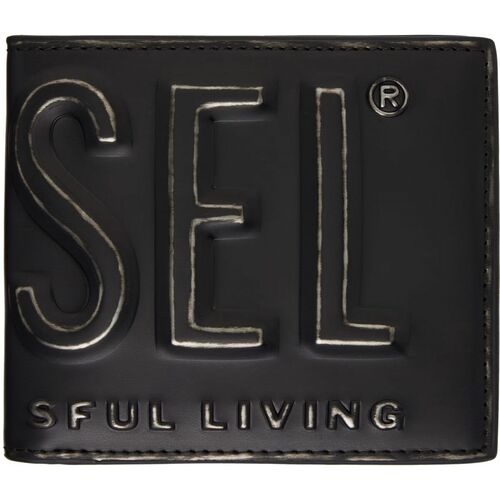 Taschen Portemonnaie Diesel X10206 P8078 DSL 3D BIFOLD-T8013 BLACK Schwarz