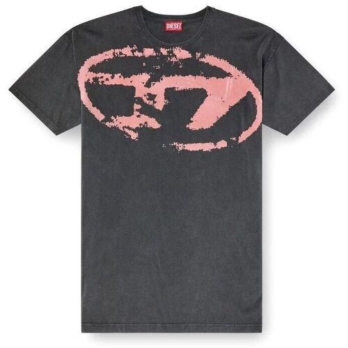 Kleidung Herren T-Shirts & Poloshirts Diesel A16911 0TKAB T-BOXT-R21-9XX BLACK Schwarz