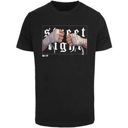 Kleidung Herren T-Shirts Mister Tee T-shirt  Ready for Battle Schwarz