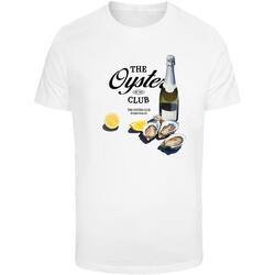 Kleidung Herren T-Shirts Mister Tee T-shirt  The Oyster Club Weiss