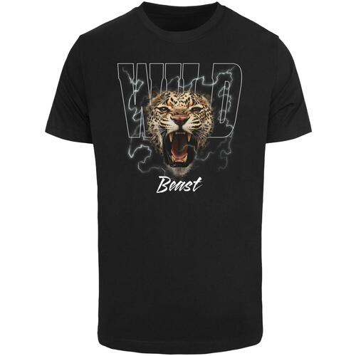 Kleidung Herren T-Shirts Mister Tee T-shirt  Wild Beast Schwarz
