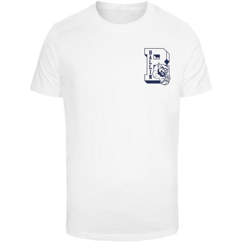 Kleidung Herren T-Shirts Mister Tee T-shirt  Defend The Den Weiss