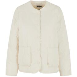 Kleidung Damen Daunenjacken Urban Classics Doudoune femme Weiss