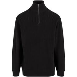 Kleidung Herren Pullover Urban Classics Pull  Rib Basic Troyer Schwarz