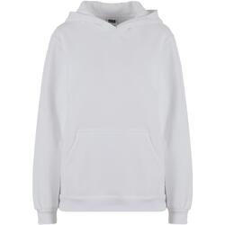 Kleidung Damen Sweatshirts Urban Classics Sweatshirt à capuche femme  Loose Brushed Weiss