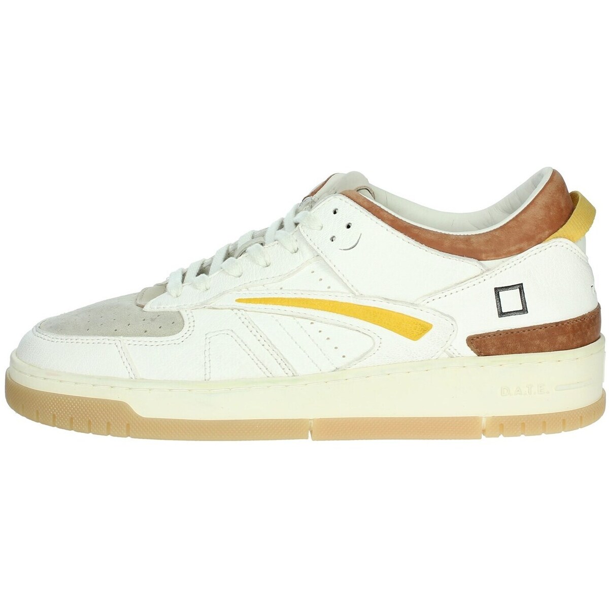 Schuhe Herren Sneaker High Date M411-TO-NT-WI Weiss