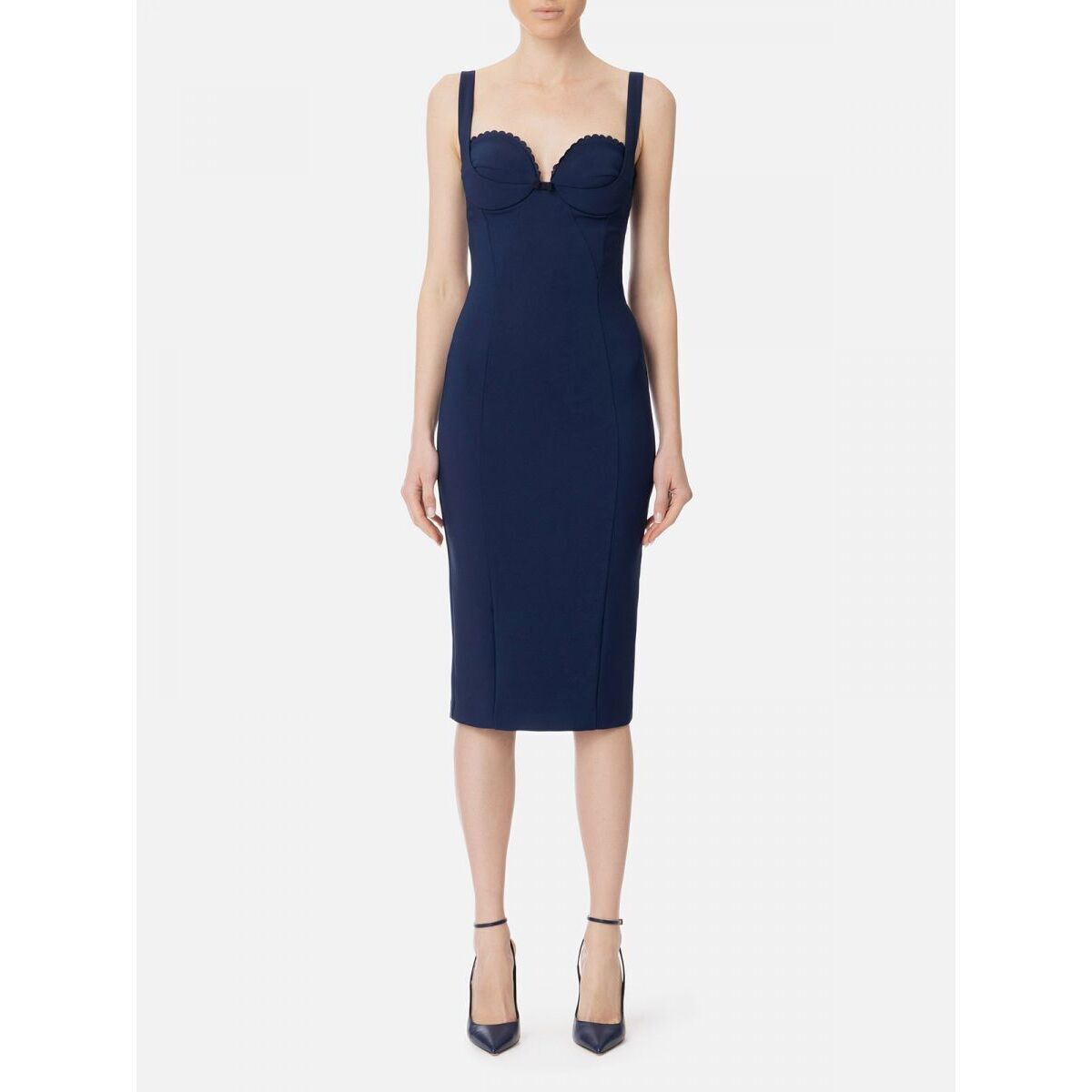 Kleidung Damen Kleider Elisabetta Franchi AM79S52E2-DC8 