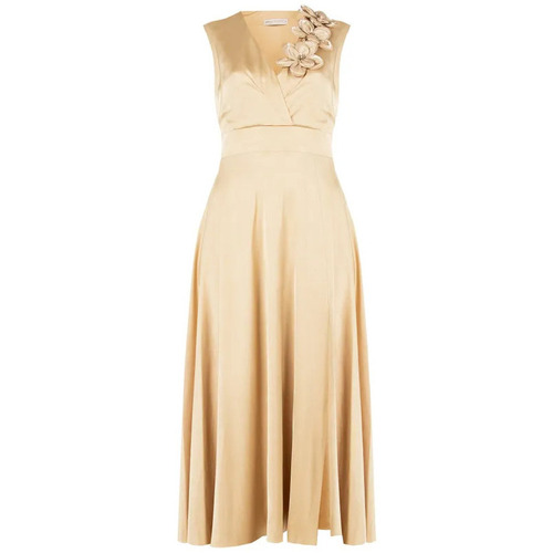 Kleidung Damen Kleider Rinascimento CFC0124430003 Beige