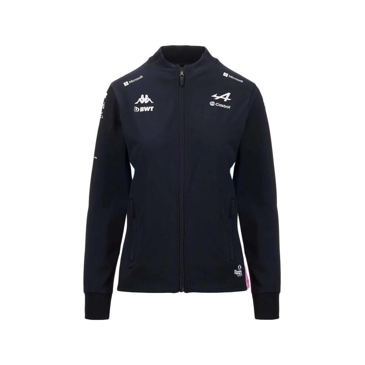Kleidung Damen Jacken / Blazers Kappa 351L6IW-A01 Schwarz