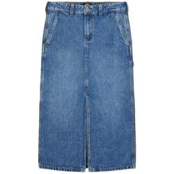 Kleidung Damen Röcke Dickies DENIM CARPENTER SKIRT Blau