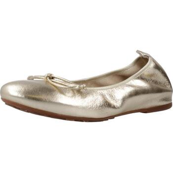 Schuhe Damen Ballerinas Wonders A4102 Gold