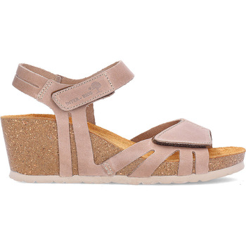 Schuhe Damen Sandalen / Sandaletten Interbios 5634 Keilsandalen Beige