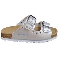 Schuhe Kinder Pantoffel Grunland 0739 Weiss