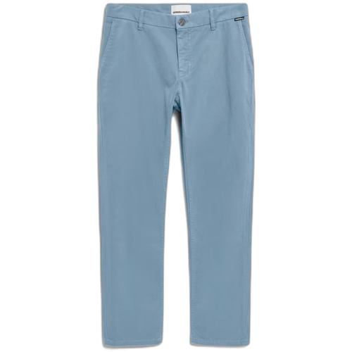 Kleidung Herren Hosen Armedangels Pantalon chino  Aaster Blau