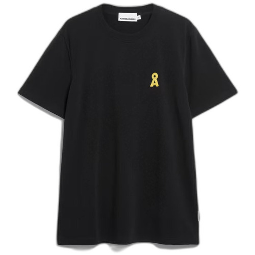 Kleidung Herren T-Shirts Armedangels T-shirt  Maarkos Iconic Å Schwarz