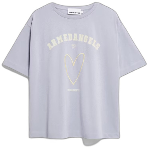 Kleidung Damen T-Shirts Armedangels T-shirt femme  Giannaa Fortune Violett