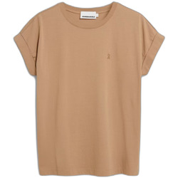 Kleidung Damen T-Shirts Armedangels T-shirt femme  Idaara Braun