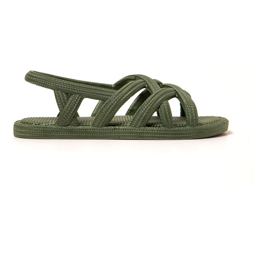 Schuhe Damen Sandalen / Sandaletten Brasileras Ankara Grün