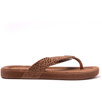 Schuhe Damen Zehensandalen Brasileras Flopee Braun