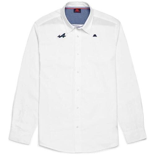 Kleidung Herren Langärmelige Hemden Kappa 66114FW-001 Weiss