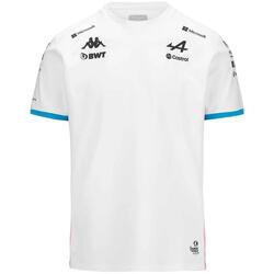 Kleidung Jungen T-Shirts & Poloshirts Kappa 321P4TW-JR-A02 Weiss