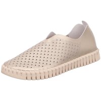 Schuhe Damen Slipper Ilse Jacobsen Slipper Tulip3576 Tulip3576-780 Silbern