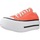 Schuhe Damen Sneaker Converse CHUCK TAYLOR ALL STAR LIFT DOUBLE STACK OX Rot