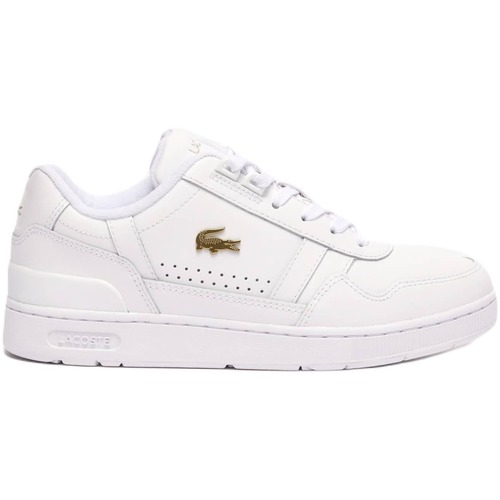 Schuhe Damen Sneaker Lacoste T-clip Weiss