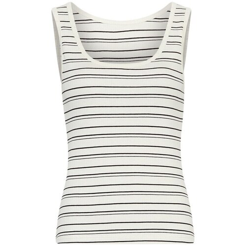 Kleidung Damen Tops Moss Copenhagen Débardeur femme  Gubbi Rasmia STP Schwarz