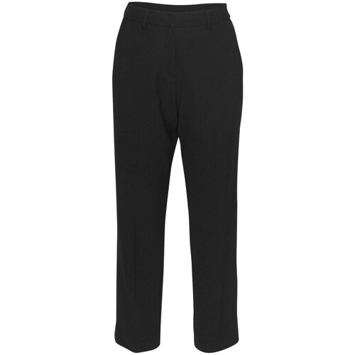 Kleidung Damen Hosen Moss Copenhagen Pantalon femme  Mathilde Schwarz