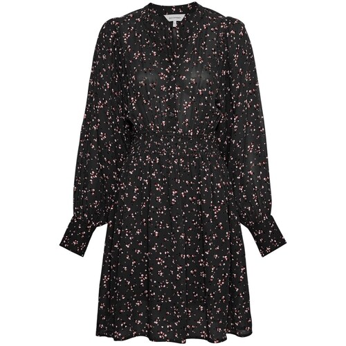 Kleidung Damen Kleider Moss Copenhagen Robe femme  Orabella AOP Schwarz