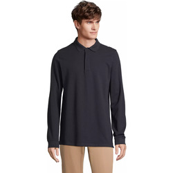 Kleidung Herren Polohemden Neoblu Polo manches longues  Owen Blau