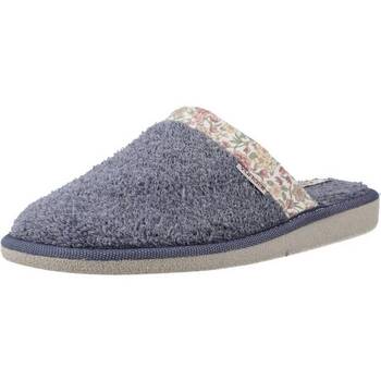 Schuhe Damen Hausschuhe Vulladi 7050 667 Blau