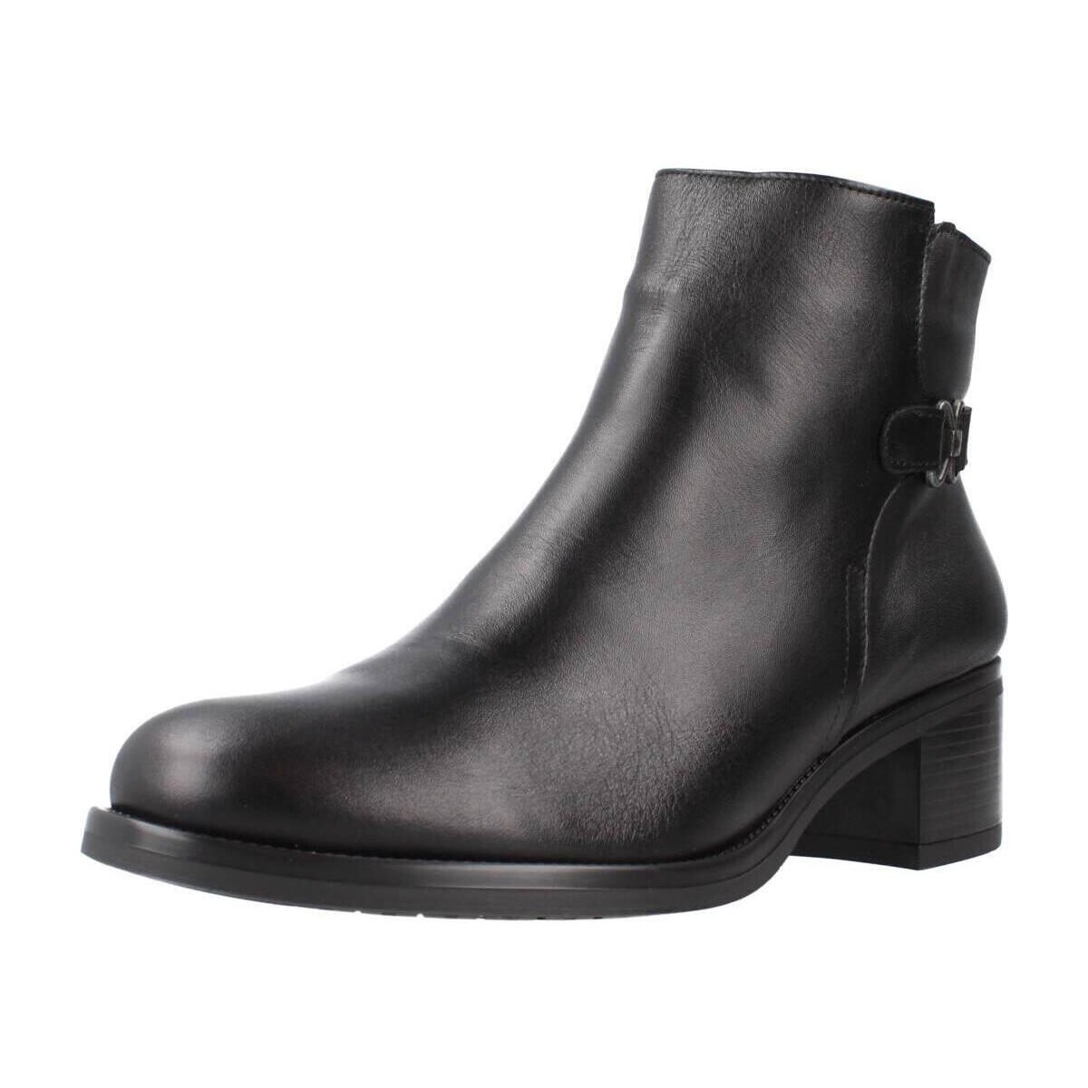 Schuhe Damen Stiefel Dorking CHIARA D8966 Schwarz
