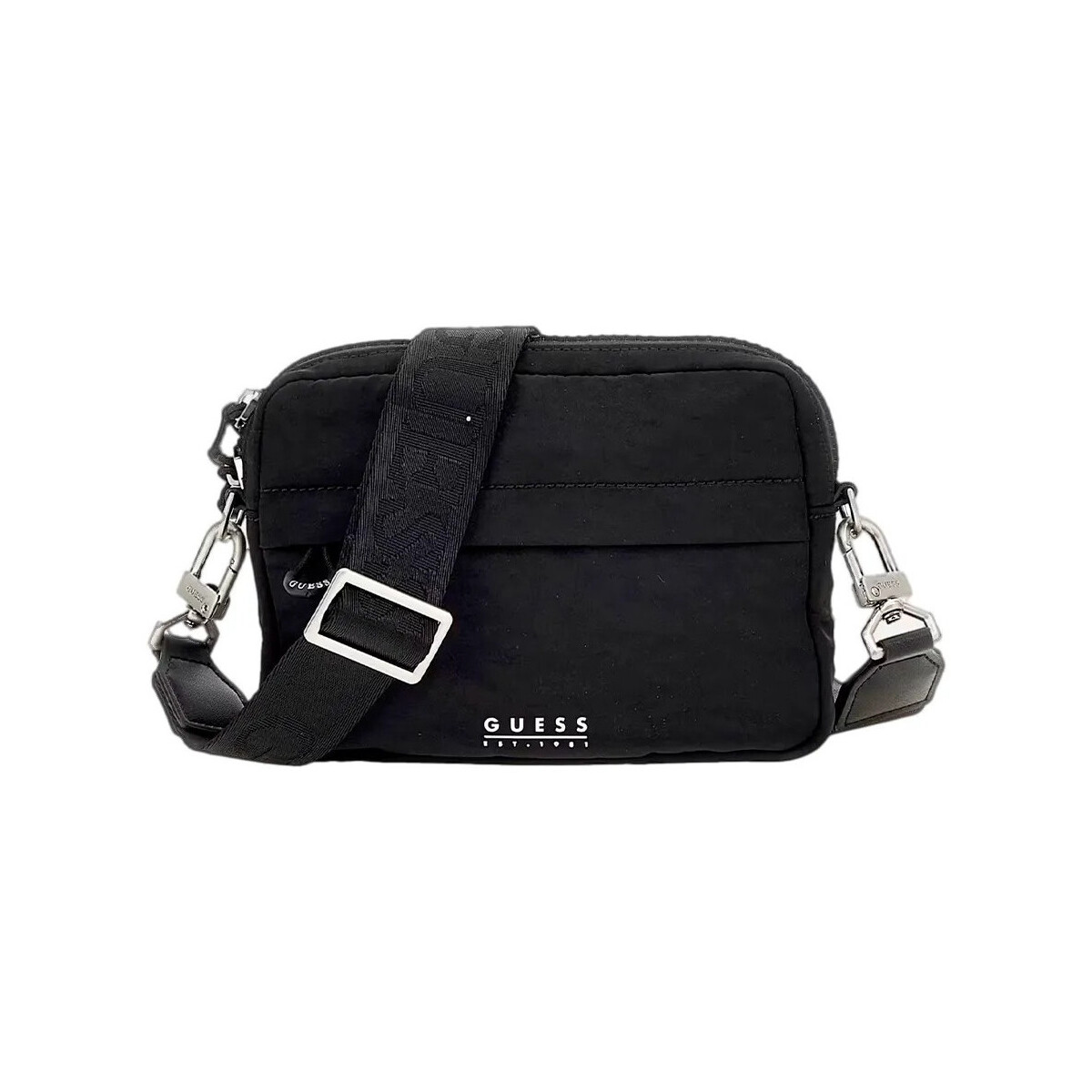 Taschen Herren Geldtasche / Handtasche Guess EST 1989 Schwarz