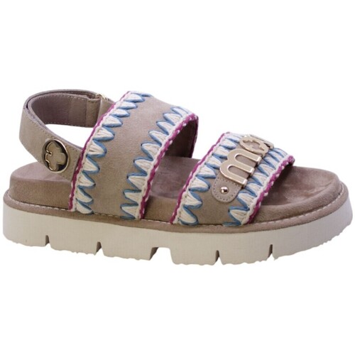 Schuhe Damen Sandalen / Sandaletten Mou 92578 Beige