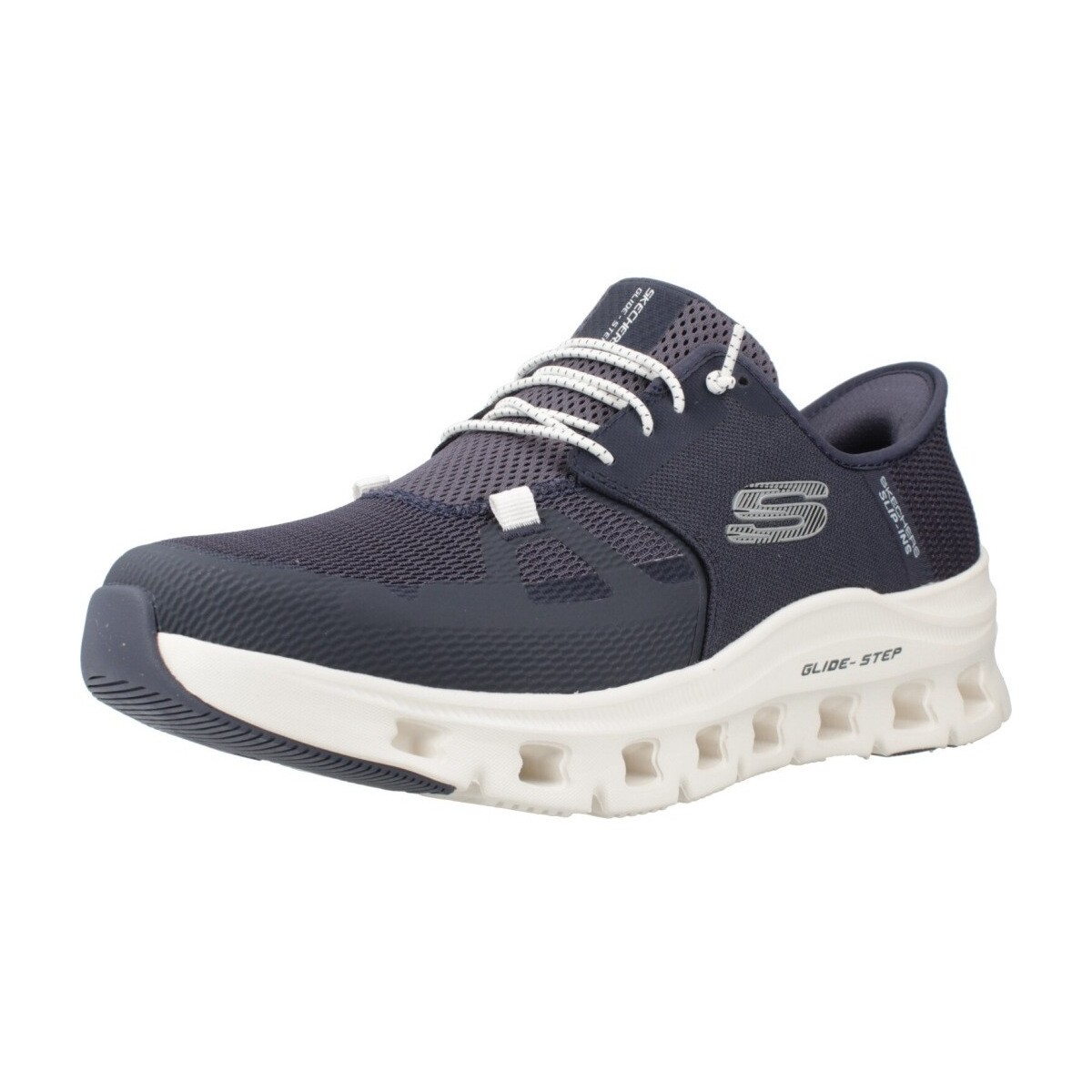Schuhe Herren Sneaker Skechers GLIDE STEP PRO Blau