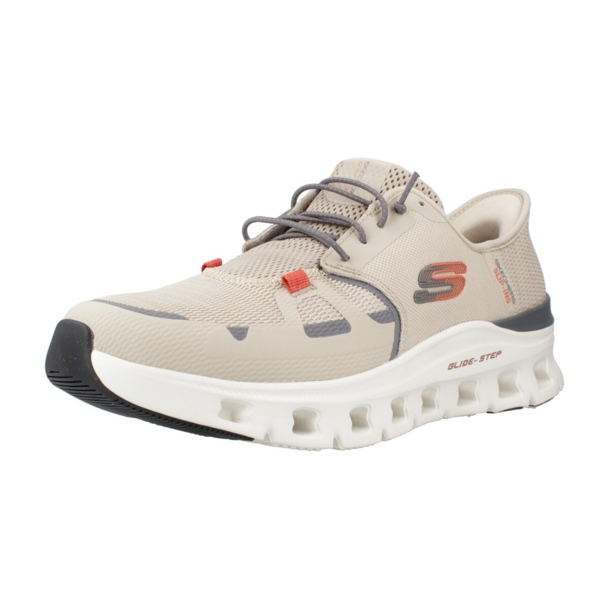 Schuhe Herren Sneaker Skechers GLIDE STEP PRO Beige