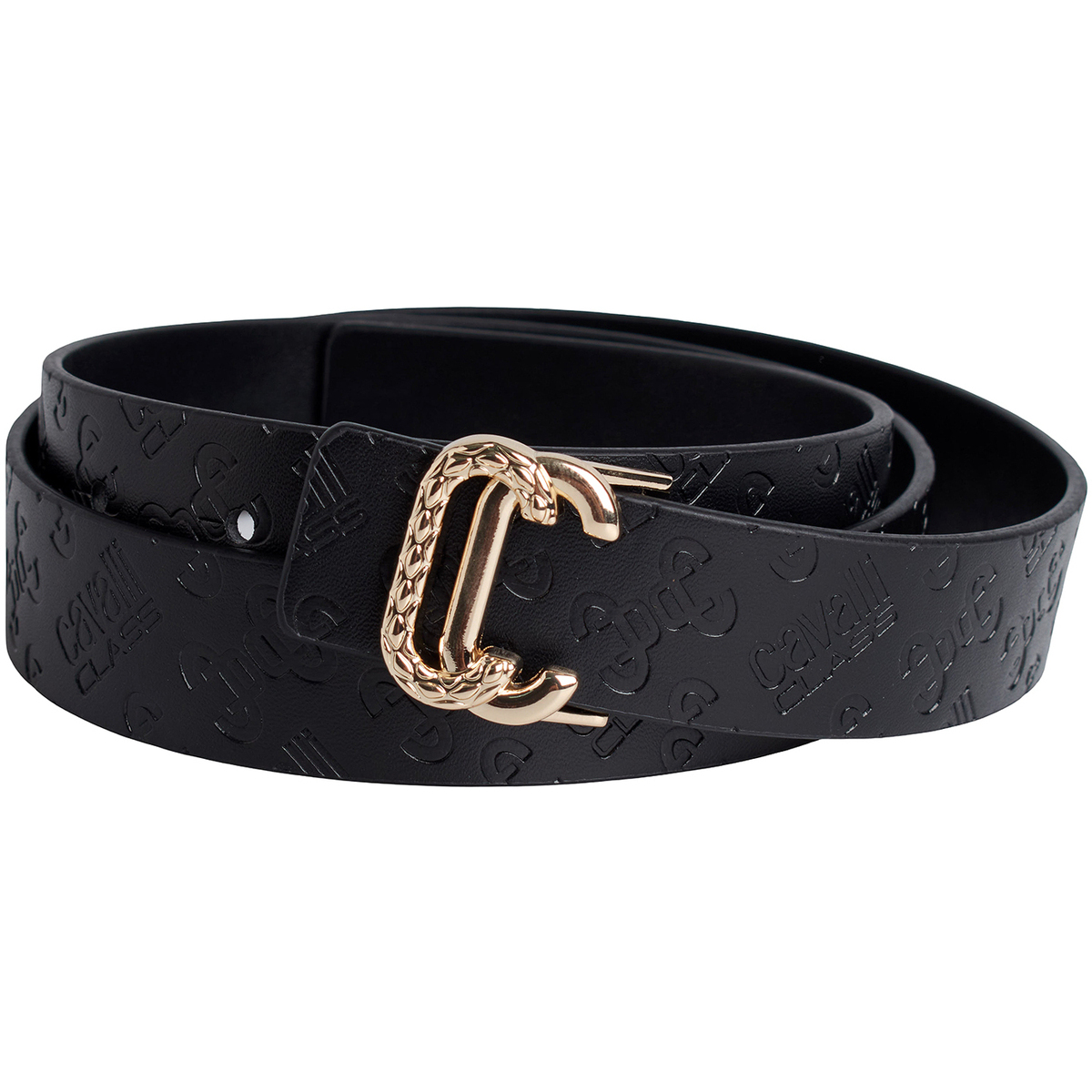 Accessoires Damen Gürtel Roberto Cavalli CCBT0016-1 Schwarz