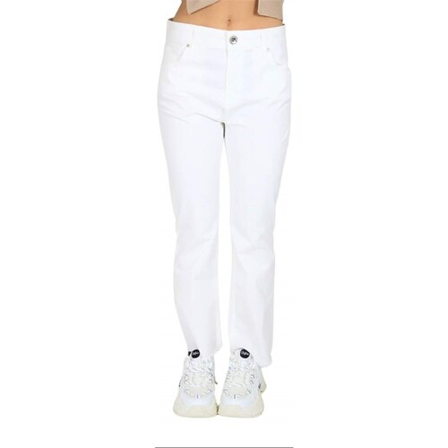 Kleidung Damen Fließende Hosen/ Haremshosen Take Two DKE8759 Weiss