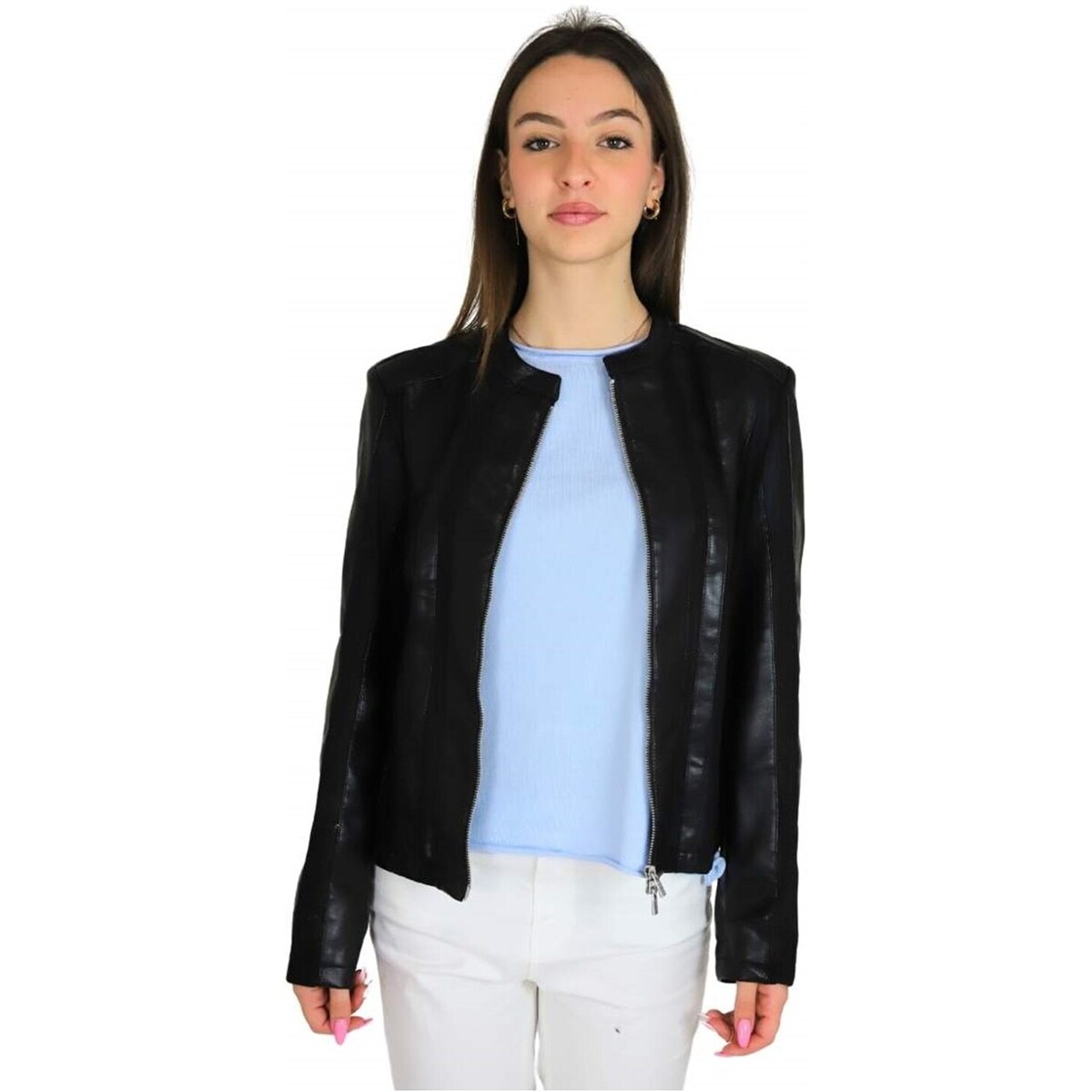 Kleidung Damen Jacken / Blazers Take Two DKE8402 Schwarz