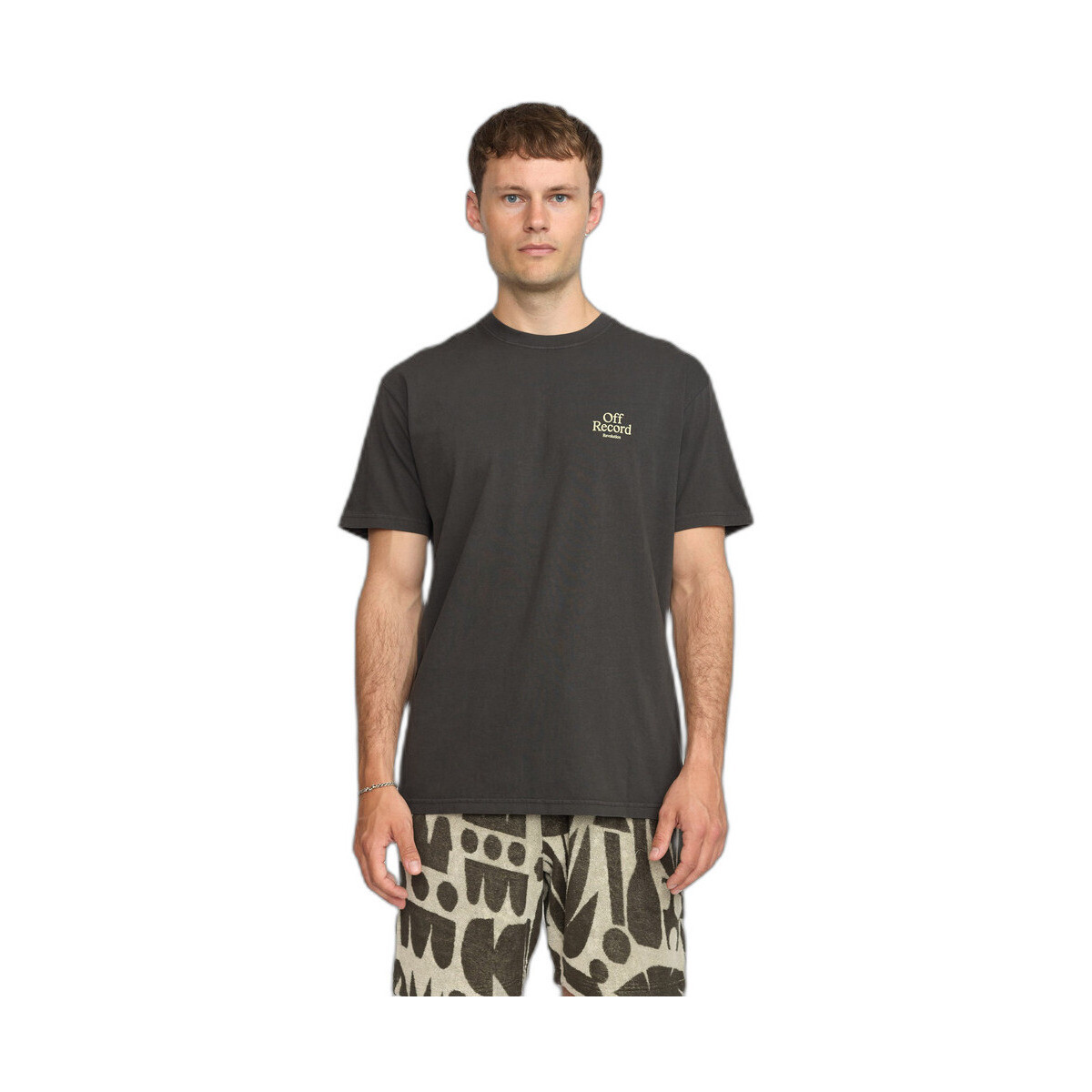 Kleidung T-Shirts Revolution T-shirt  Printed Schwarz