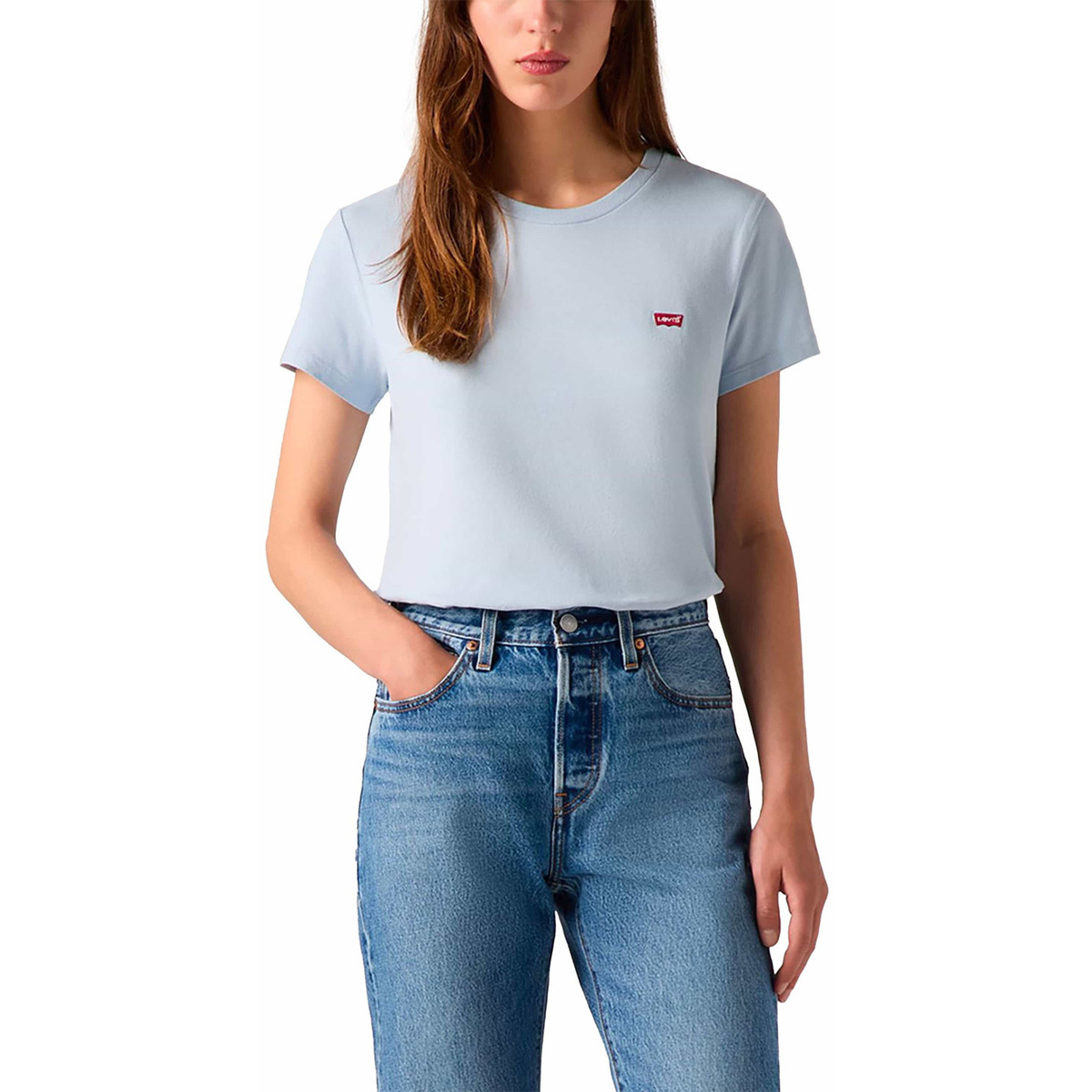 Kleidung Damen T-Shirts & Poloshirts Levi's  Blau