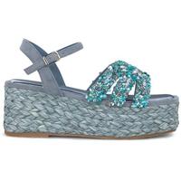 Schuhe Damen Sandalen / Sandaletten Alma Blue V25BLG119 Blau