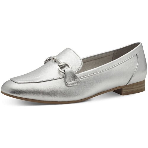 Schuhe Damen Slipper Marco Tozzi Slipper 24213-41 941 Silbern
