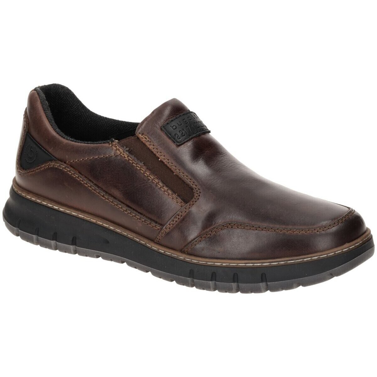Schuhe Herren Slipper Bugatti Slipper  man AOP 321AOP601500-6100 Braun