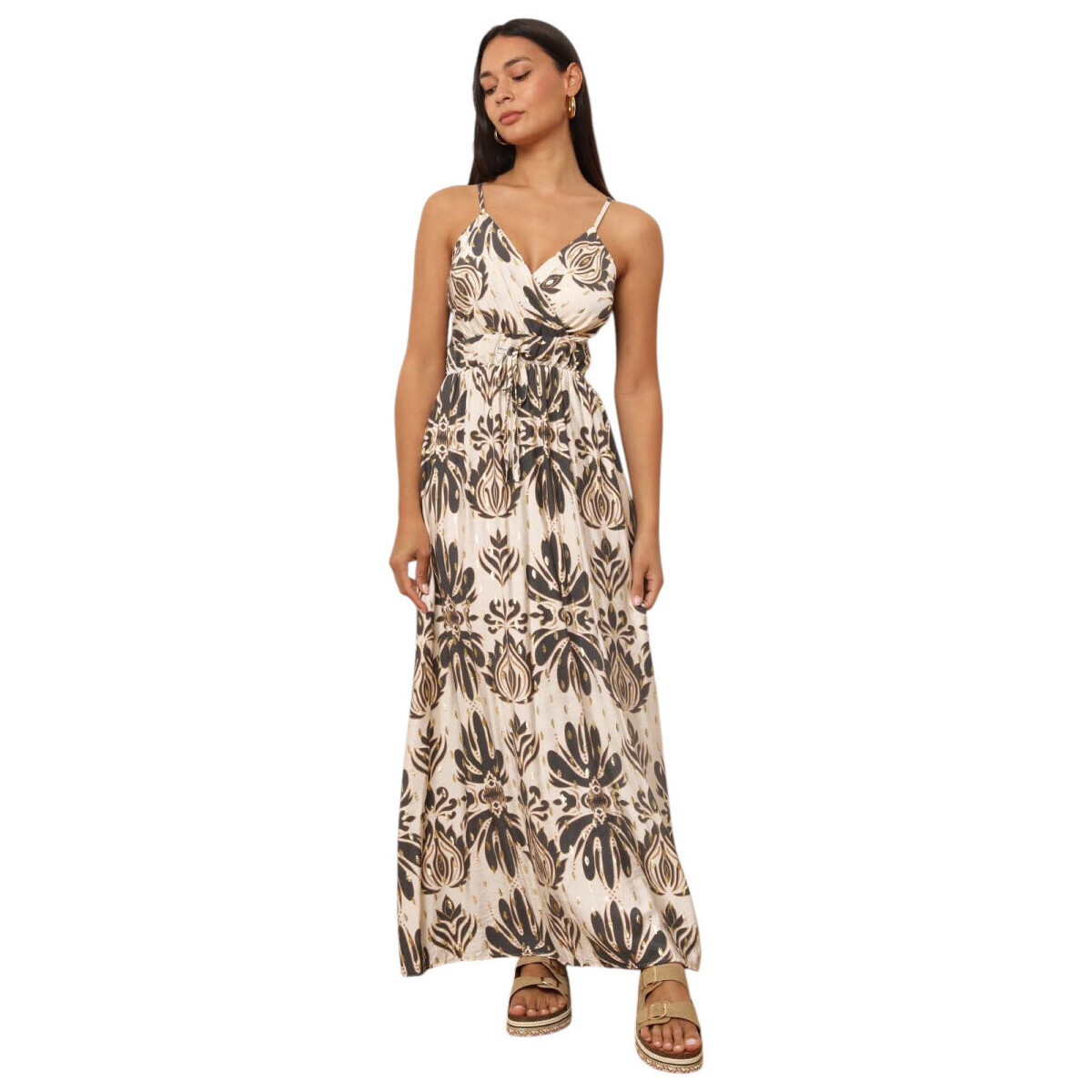 Kleidung Damen Kleider La Modeuse 74225_P175646 Schwarz